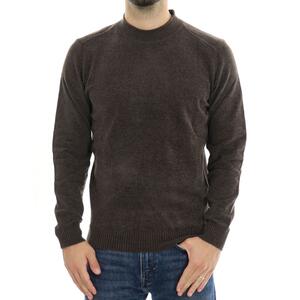 MAGLIA CINIGLIA MARRONE